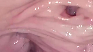 Very Wet Pussy - Close up - Inside the Pussy