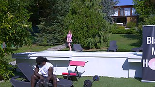 Eva Barbie Gets Rough BBC Anal Outdoors
