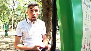 Two big titted babes getting fucked in group sex