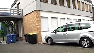 Anal Threesome with Lana Vegas & Kookie Ryan - Outdoor Office MILF Interracial HD