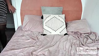 Big Booty MILF Sasha Curves Punishes Tiny Boss in 4K POV