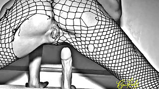 Young Punk in Fishnets - Vintage Scene - Ryan Keely