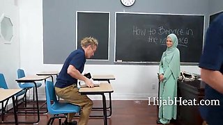 Uptight Arab Muslim Gang-fucked In Company