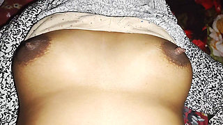 Desi mature husband Fucked Horny Pregnant Wife Creampie pussy