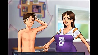 Step mom, love season, anime porn