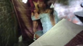 Desi Teacher Secretly Kisses Village Girl in Bathroom - Hot Indian Sex Fantasy