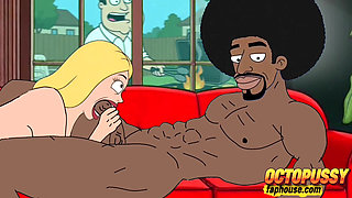 Black Plumber Fucks Married Housewife Behind Her Cuckold Husband's Back