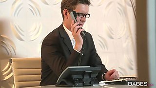 Office Obsession Threesome Sex