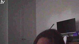 Cougar's Homemade Passion Erupts with Sultry Step Heat