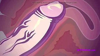 Hentai Gangbang on the Last Bus: Big Tits, Anal, and Creampie in 3D Cartoon Sex