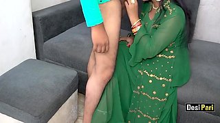 Desi Pari - Boss Fucks Big Busty During Private Party With Hindi