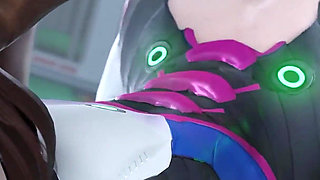 D.va - Pop Star Contract BBC 3D Overwatch Porn