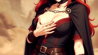 ErosQuest - Zorra the Red Blade - Sapphic Pleasures - Soft Erotic - AI Content