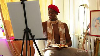 07 Young Model Rita Decides to Seduce the Artist: Big Tits, Big Ass  Blowjob Porn