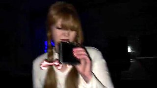 Blonde Teen Shawna Panofka Doggy Style Creampie After Condom Breaks