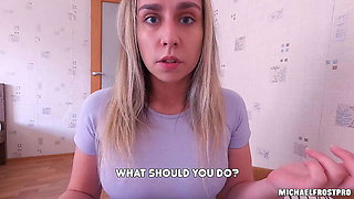 Stepmom Blowjob: Stepson Cum Countdown to Deep Throat Finish