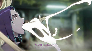 Trapped in a Dirty Dangerous Abandoned Building PT.1 (Anime Hentai)