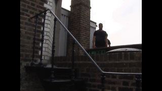 Naked British Slut on All Fours Begging for Backshots