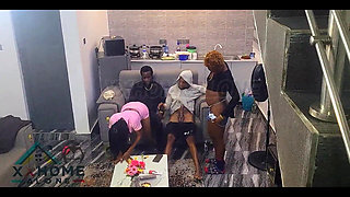 College Orgy Party in College Hostel