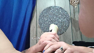 Horny Bitch Uses 3 to Please Her Nasty Needs