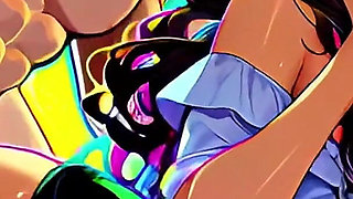 Married MILF Meets Ex-boyfriend in Elevator & Gets Filled with Cum - Ai Animation