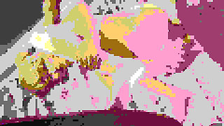 Marie Anal Again white - Black