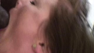 Sexy Slut Gives A Big Cock A Blowjob In The Car