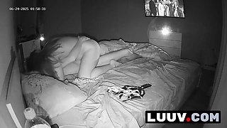 Amateur Homemade Couple Hardcore Sex - Brunette Girlfriend Fucked By Boyfriend On Webcam At 2 AM