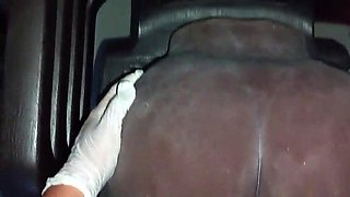 Pulverizing a massive black gal while her vag takes all my jizz / Me follo a una culona negra y su fuckbox me absorbe todo el man chowder