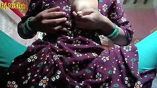 Indian Housewife Gets Big Boobs Very Hot Hot Housewife and Big Hole