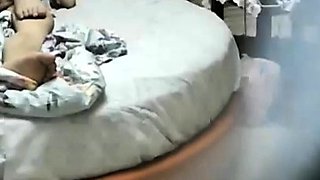 Cute amateur Asian web cam girl teases her great body