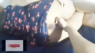 My Friend's Stepmother Is Staying at My House Wearing a Stunning Blue Dress.