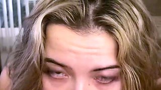 Czech amateur blowjob and fucking POV in public