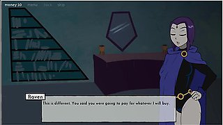 Car Toon In 18titans Episode 2 - Starfire Handjob