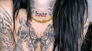 Small titted teen from EU masturbating