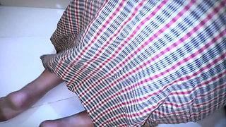 Big Thick Ass Naked Huge Hanging Boobs & Wide Pussy Hot Maid Stuck Under Bed - Arab Hot Maid