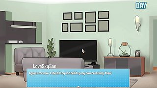 House Chores - Beta 0.10.1 Part 21 Role Play Space Blowjob by Loveskysan