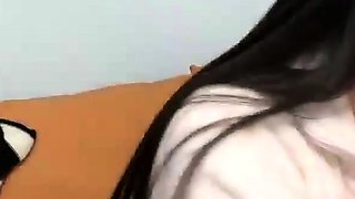 Beauty small tit amateur teen masturbating her shaved pussy