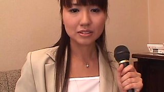 Japaneze babe Misato seduces a lucky couple in an explosive MMF threesome