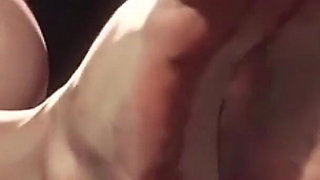 Obese SSBBW Licking & Sucking Pregnant Woman Feet - Both Having Orgasms