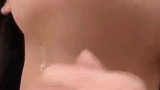 Japan bukkake party with skinny teen and hairy pussy