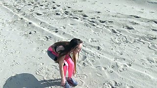 Teen Babe in Cute Panties Masturbates in Her Bedroom