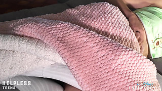 young and innocent stepsister virgin pussy teasing and rubbing!