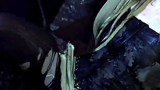 Leashed Crawling Girl - Dark House 2 #1