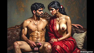 Fucking my neighbour aunty, hot housewife from behind