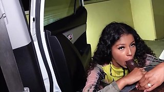 Spic hot babe sucks BBC POV video