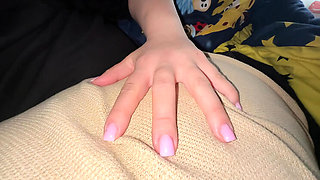 My First Time Fuck! Amateur Brunette BBW Shows Her Lovely Blowjob and Cumshot