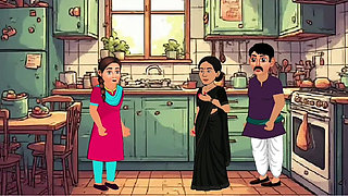 Cheating Housewife with Her Bestfriend and Her Husband