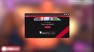 Busty Brunette Victoria Queen Squirts Hard in Hot Webcam Show - Stockings & Heels Solo