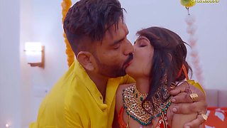 Hindi Sex In Slim Bhabhi Enjoyed Her First Suhagrat Night And Fucked Hard